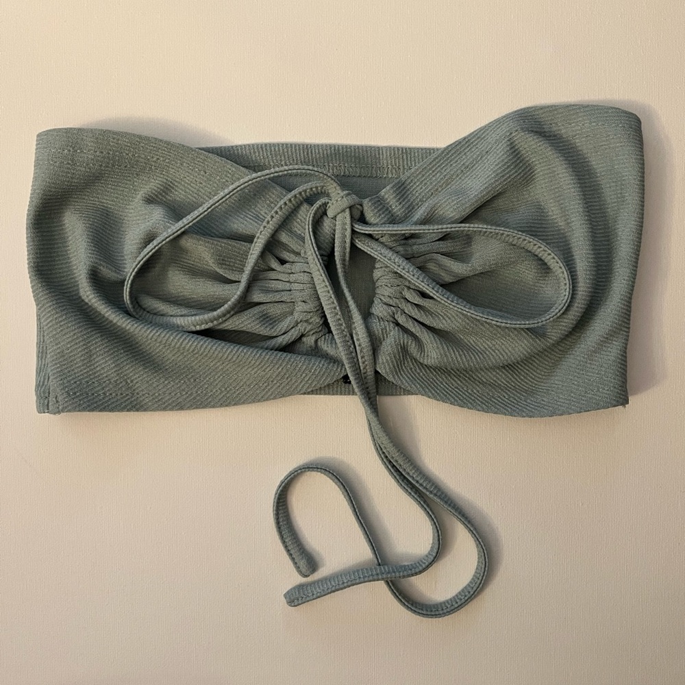 Tie Front Tube Top